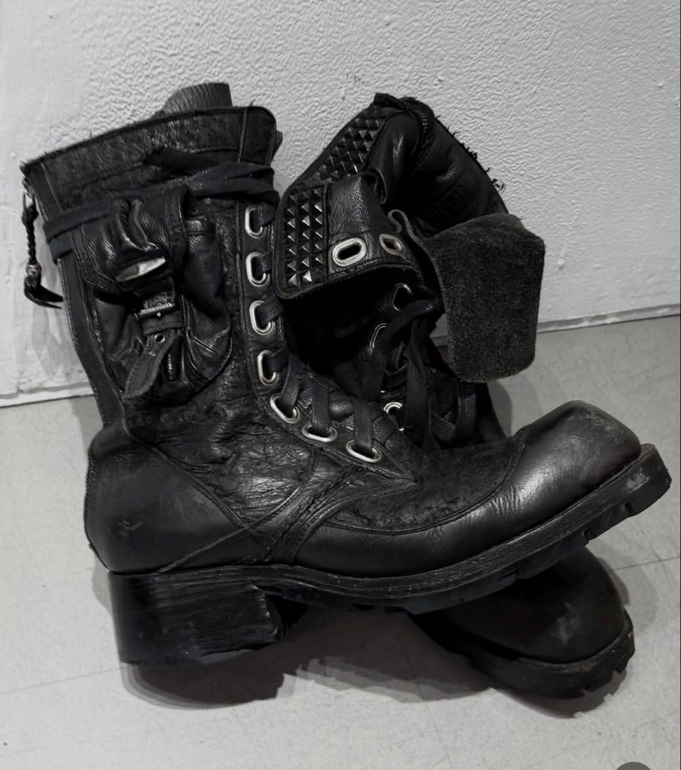 kmrii chrome boots vkei デッドストック　2枚め参照