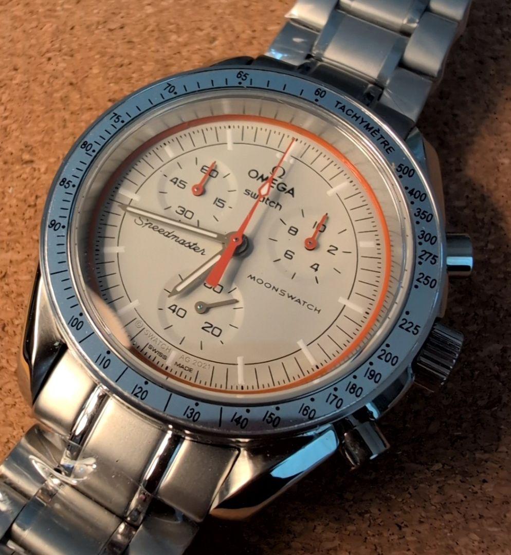 OMEGA x SWATCH ムーンスウォッチ メタルケース サファイアガラス