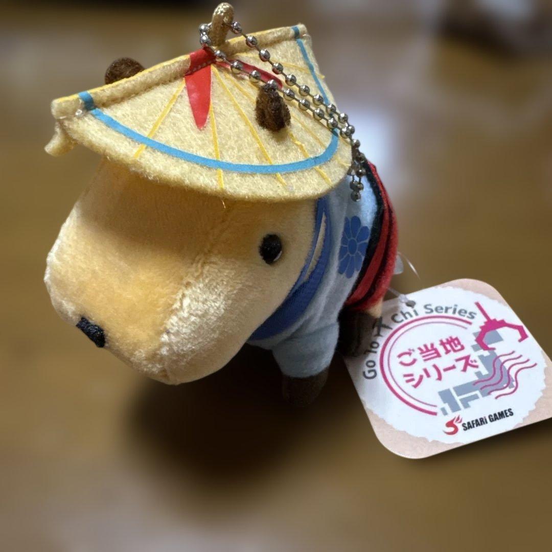 ご当地シリーズ カピバラ ぬいぐるみ 徳島