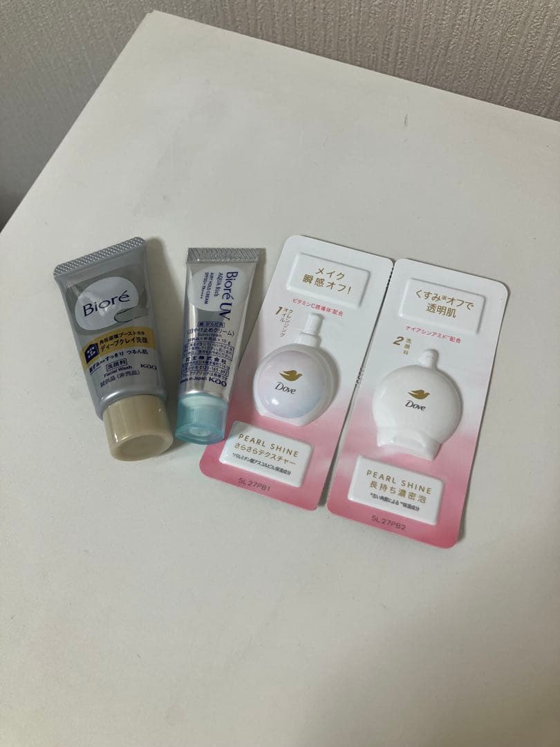 Biore UV & Dove スキンケア サンプルセット