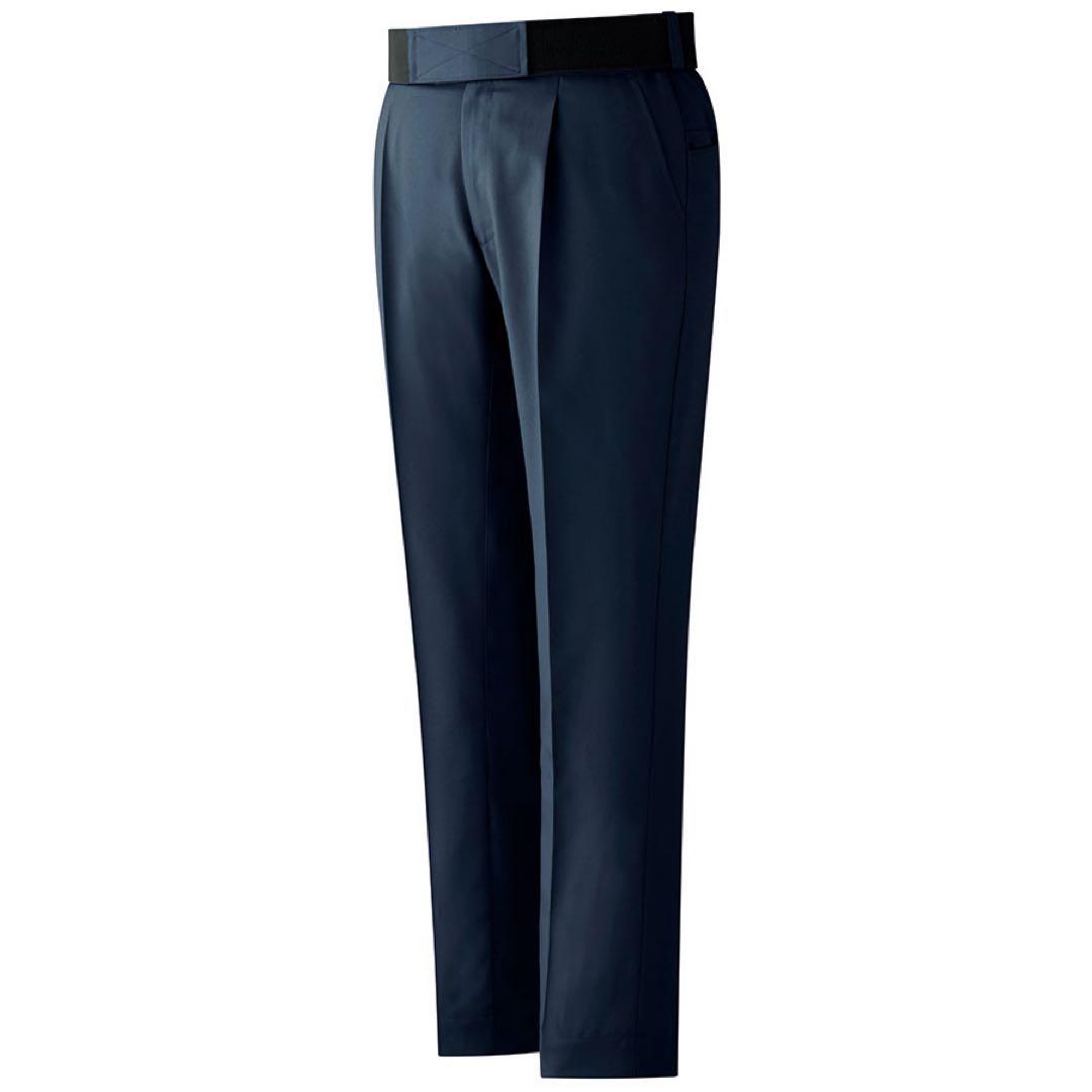 ミドリ安全　楽腰パンツ 作業服 パンツセット （ベルト付） VE507 ネイビー