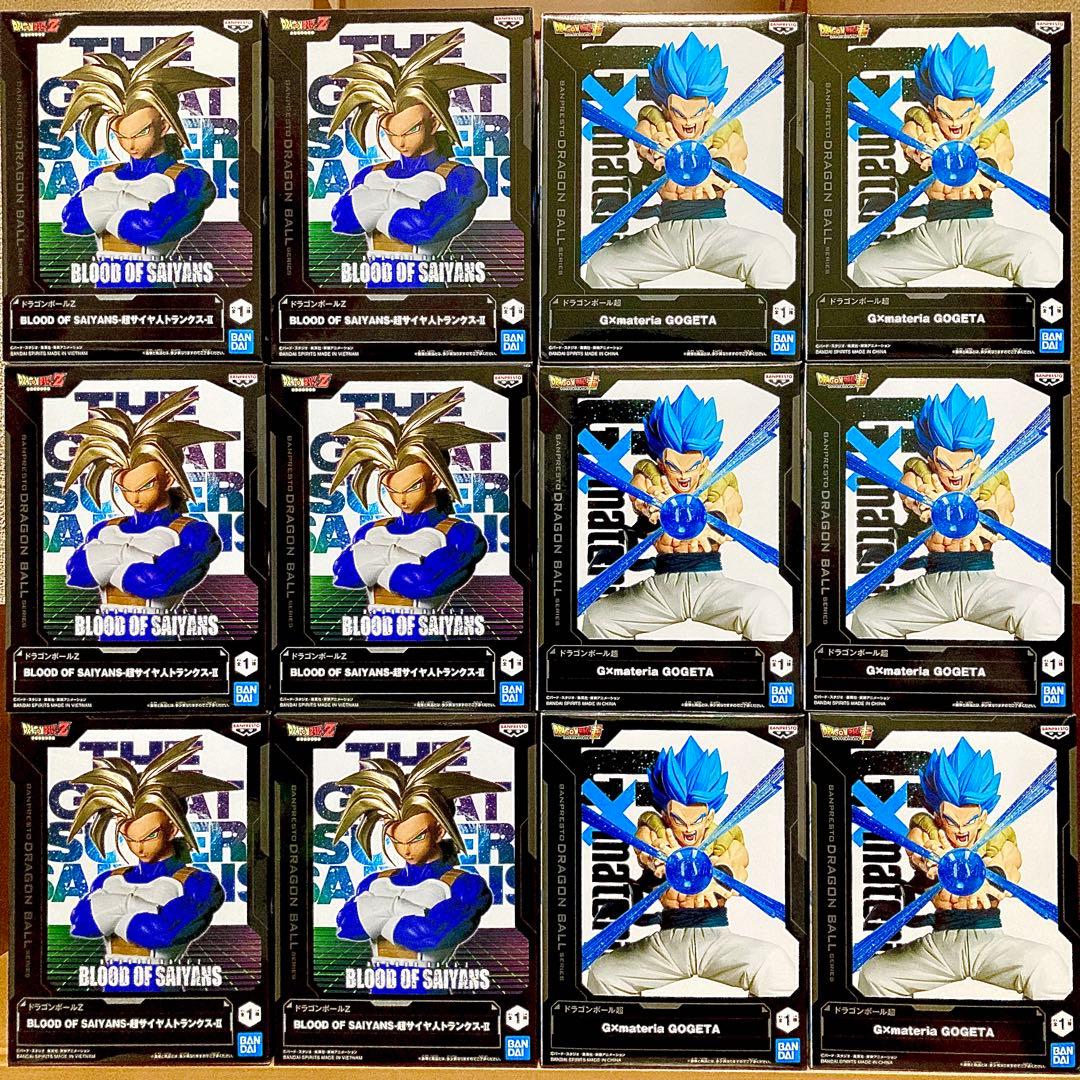 ドラゴンボール 超サイヤ人トランクス ゴジータ フィギュア 12個 まとめ売り