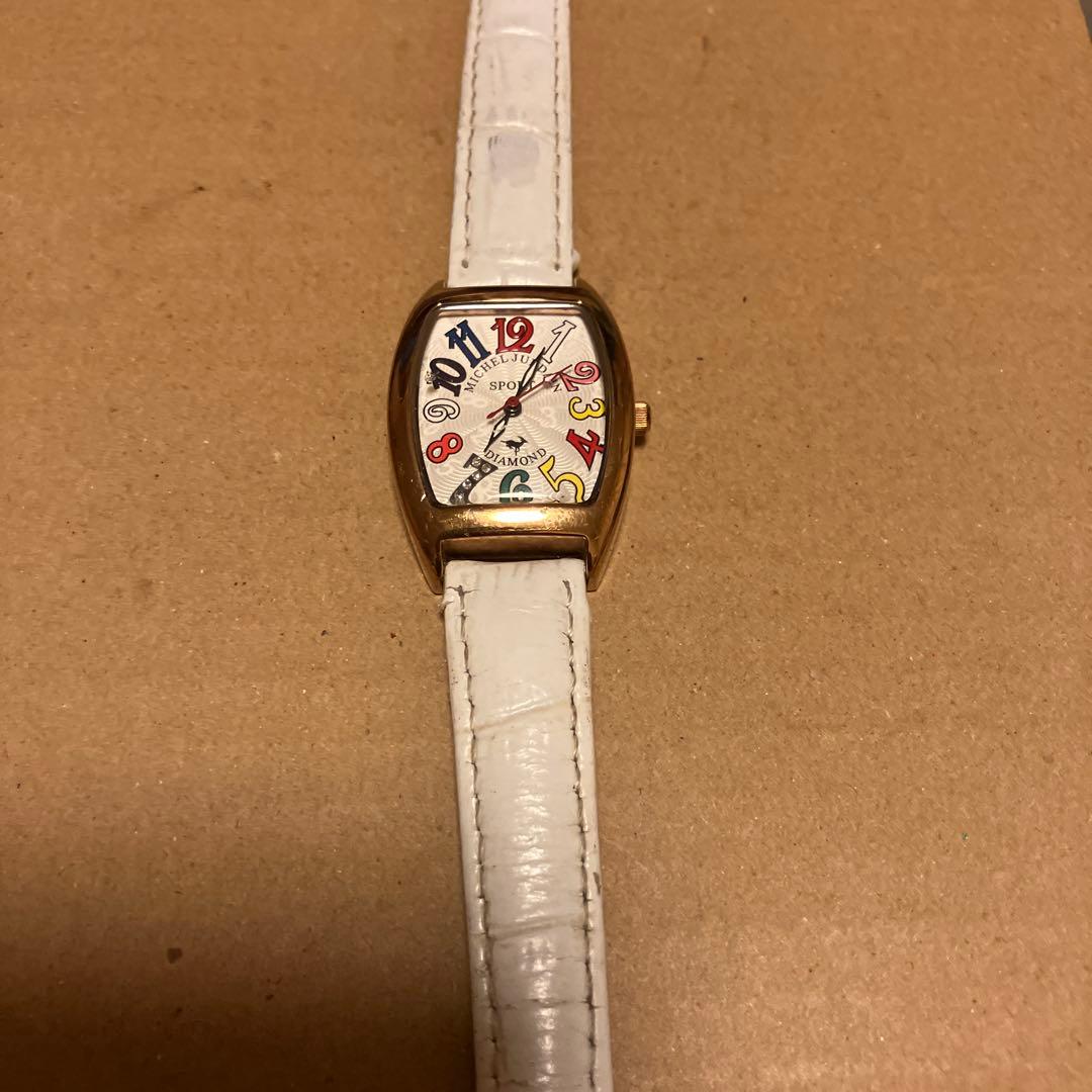 ミッシェルジョルダン　レディース腕時計　中古クオーツ稼働品