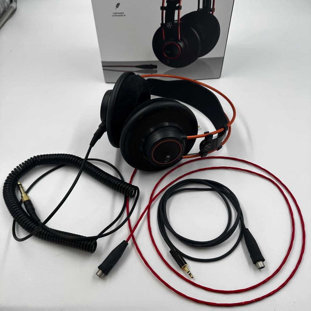動作品 美品 ベルデン ノイマン リケーブルセット AKG K712 PRO