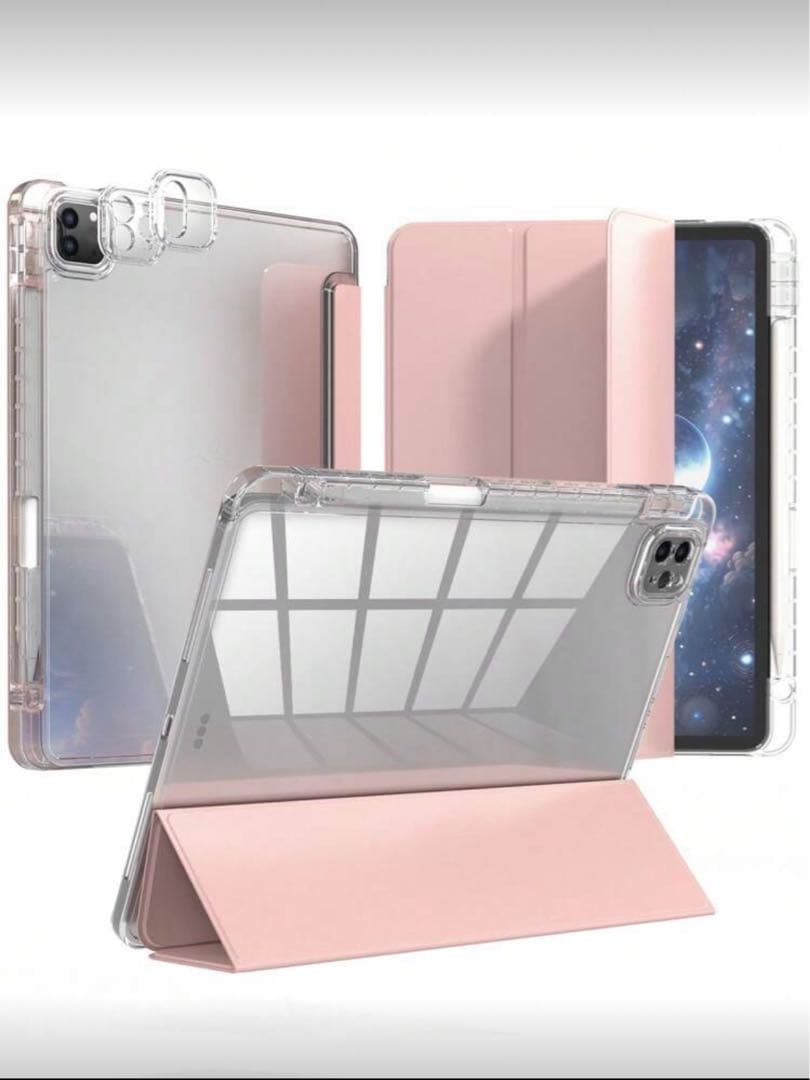 iPadケース スリムデザイン ピンク 第10世代