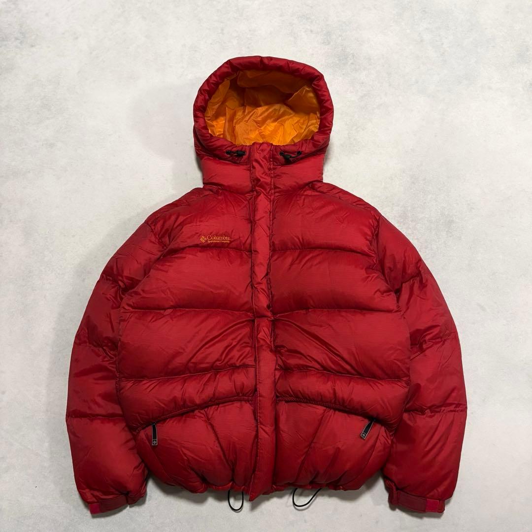 archive Columbia Hooded Down Jacket