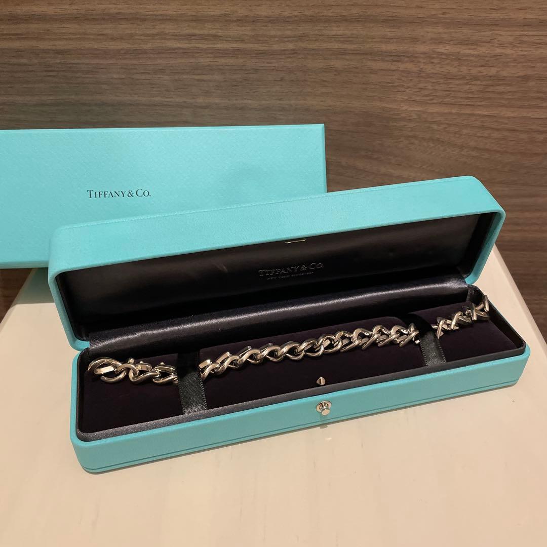 新品！ Tiffany & Co フォージ ミディアム リンク ブレスレット
