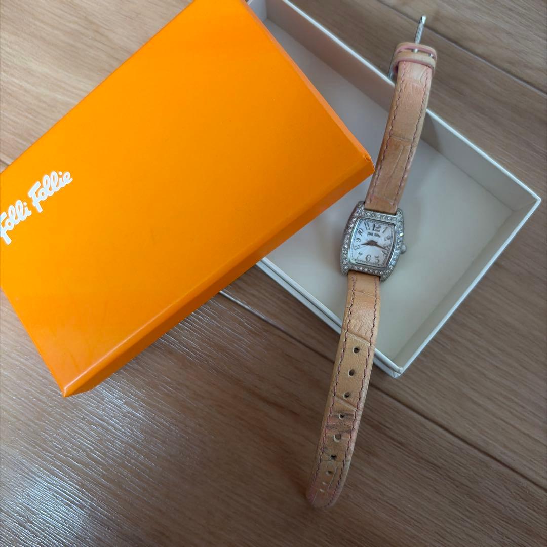 Folli Follie フォリフォリ 腕時計 非防水 使用済 電池切れ