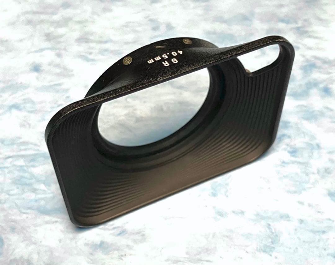 希少 リコー RICOH GR LENS 21mm用　40.5mm レンズフード