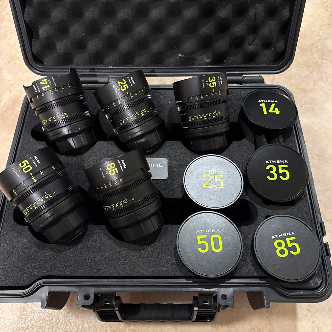 Nisi Athena prime 14/25/35/50/85 T1.9 PL