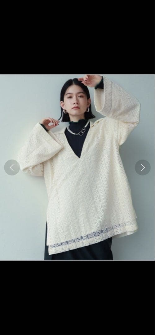 HARE（ハレ） レーススキッパーシャツ　新品タグ付き