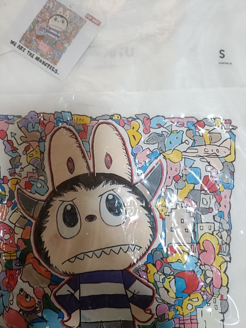 ユニクロ ラブブ Tシャツ S ホワイト UNIQLO 即日発送 匿名取引