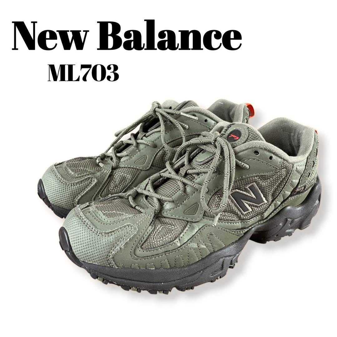 New Balance｜ML703NCA スニーカーシューズ US9.5 カーキ
