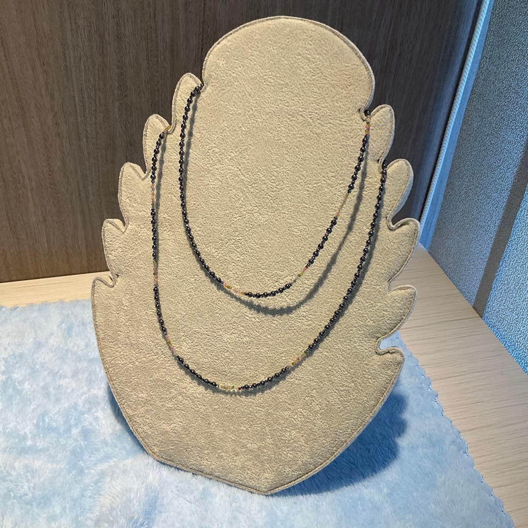 磁気ネックレス　ハンドメイド　#66 ステンレス