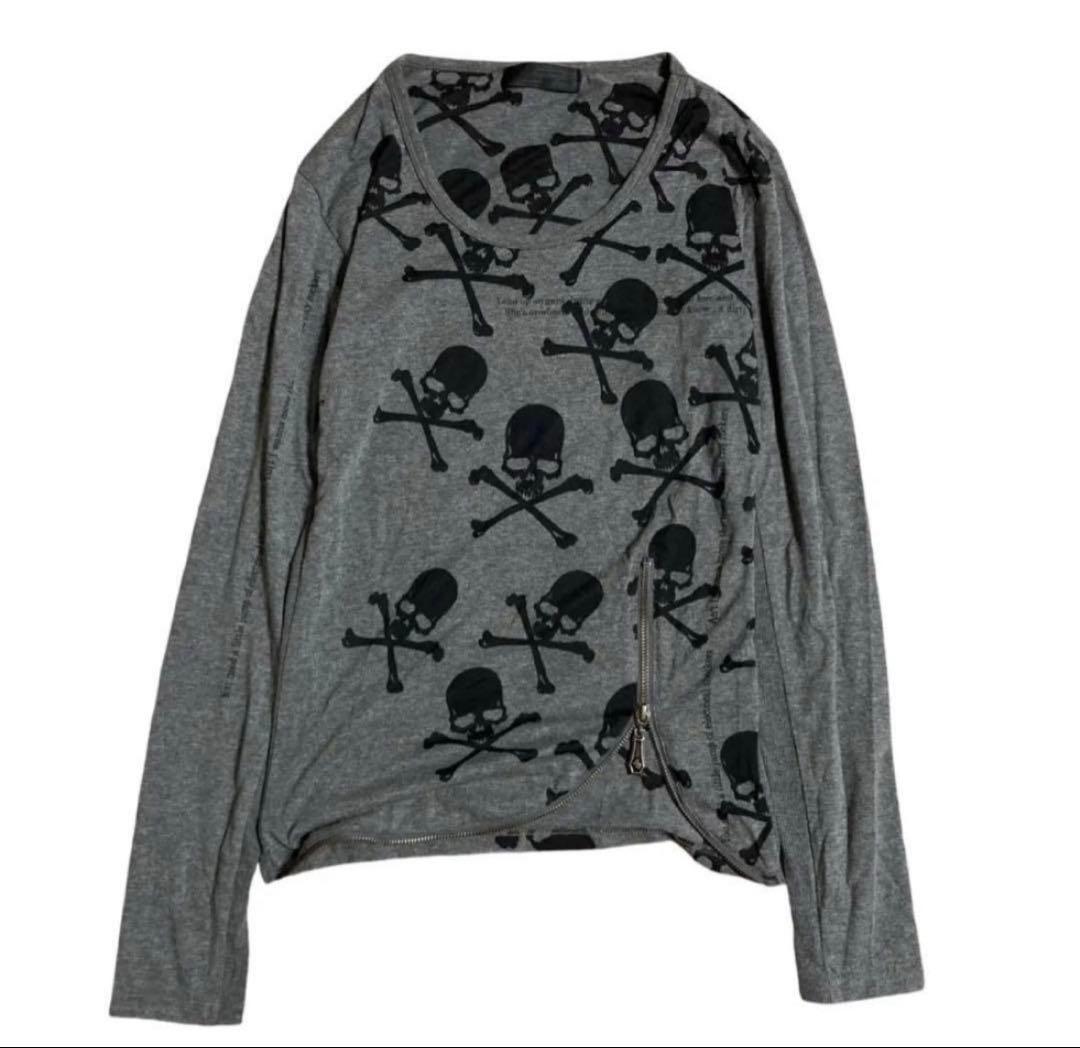 【00s】JACK ROSE Skull Long Sleeve TEE