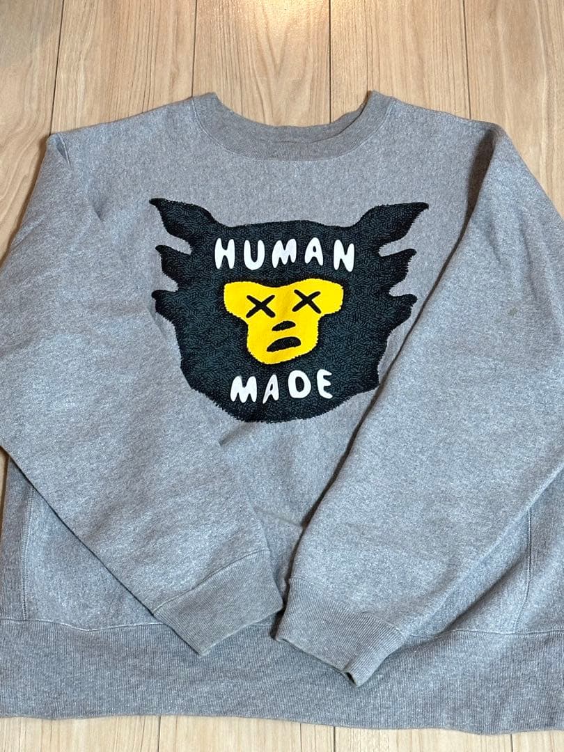 ダ*チ様 【限定値下げ】HUMAN MADE KAWS スウェット 白濱亜嵐 佐