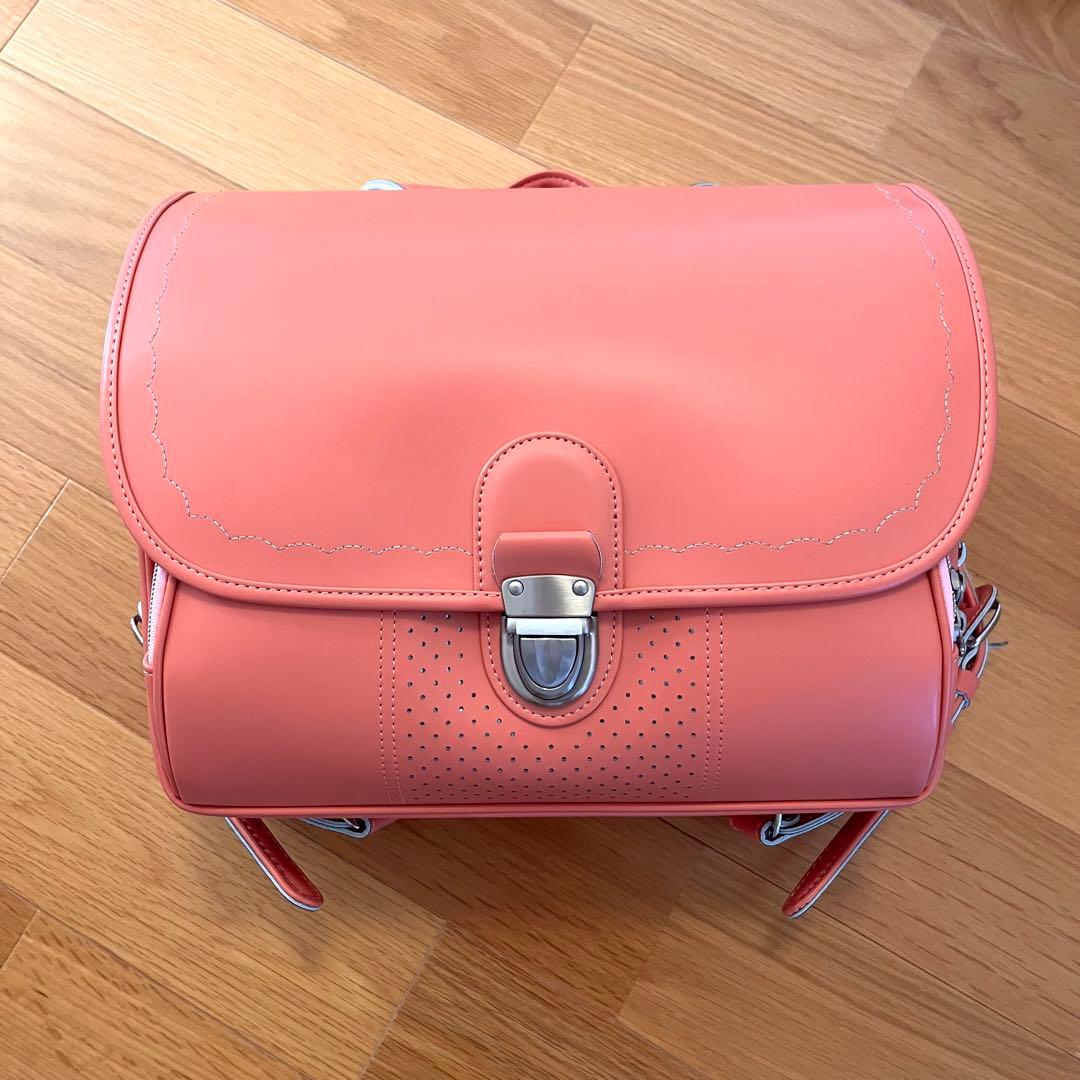 KIDS AMI ピンク ベージュ ランドセル 美品