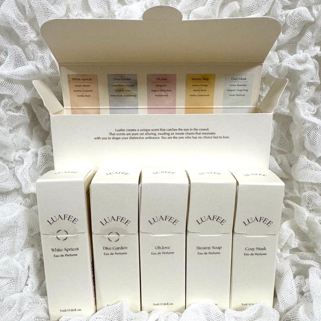 LUAFEE ルアぺ オードパルファム 5ml×5