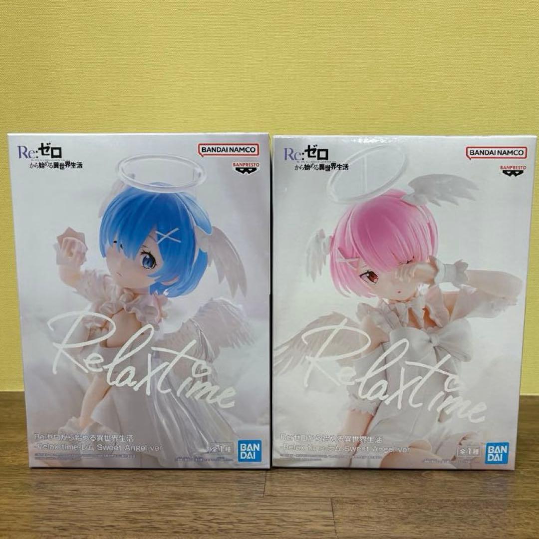 Re:ゼロ レム ラム Relax time フィギュアセット