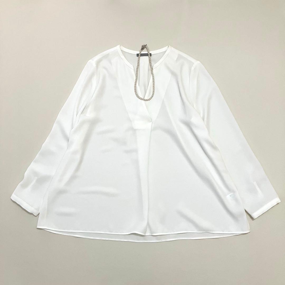 【Lサイズ】セオリーリュクス HEAVY PEARL KONNY ブラウス