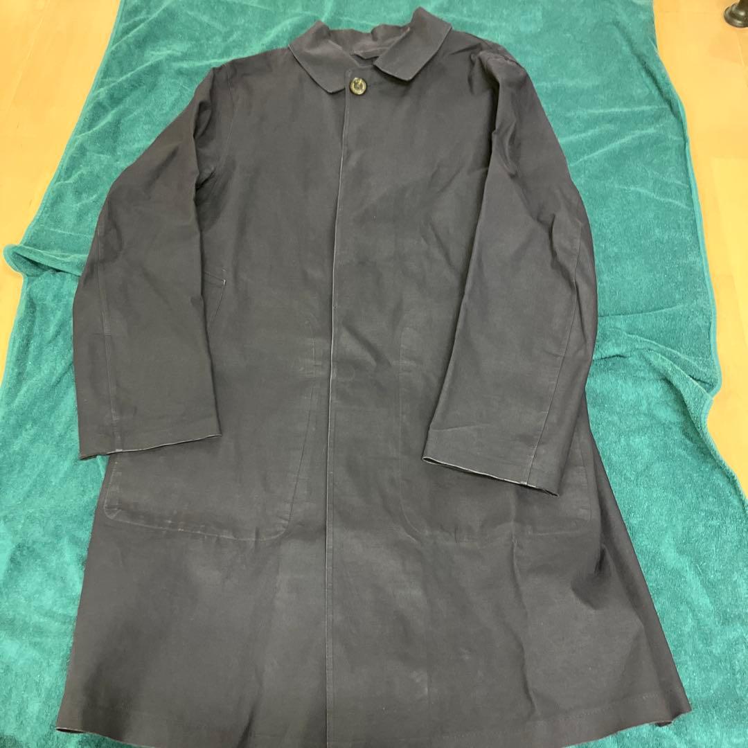 マッキントッシュネイビーステンカラーコート by メルカリ