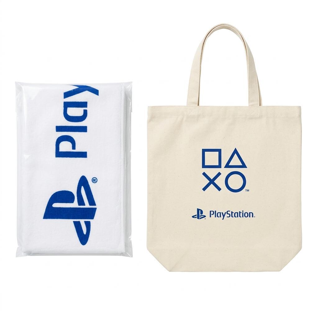 【非売品・新品】PlayStation プレステ トートバッグ＆タオル セット