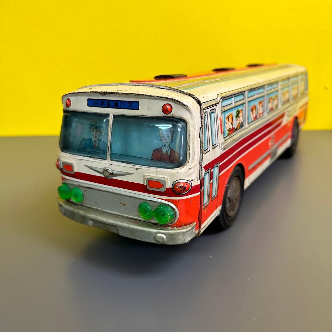 昭和レトロ 日本高速バス ブリキ イチコー