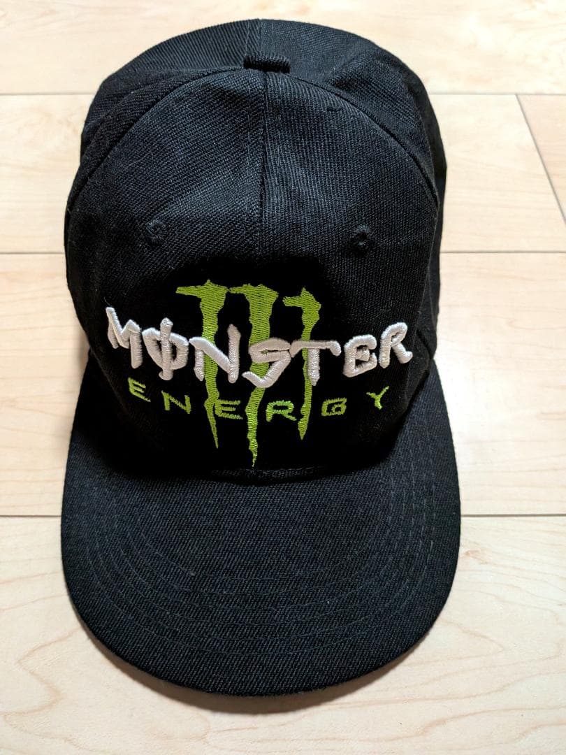 MONSTER ENERGY レーシングキャップ　帽子 （USED) 　黒 by メルカリ