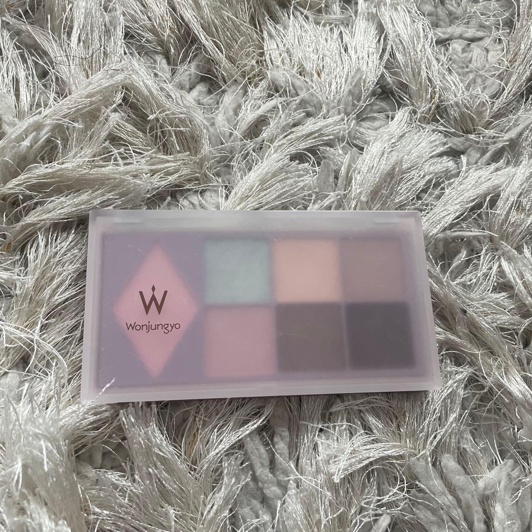 Wonjungyo W デイリームードアップパレット 01 ソフトモーブピンク