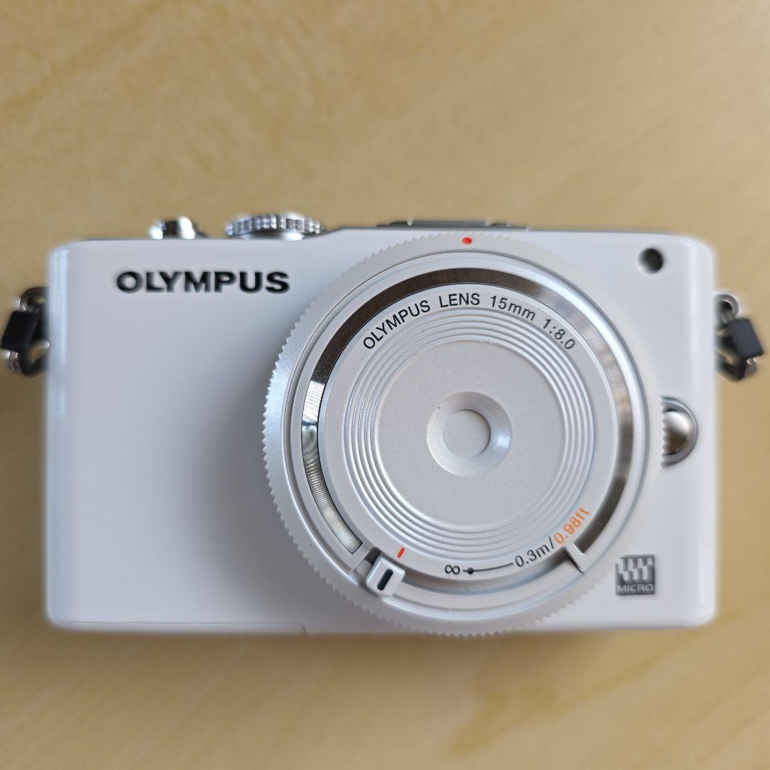 美品 OLYMPUS PEN Lite E-PL3 ＋ボディーキャップレンズ
