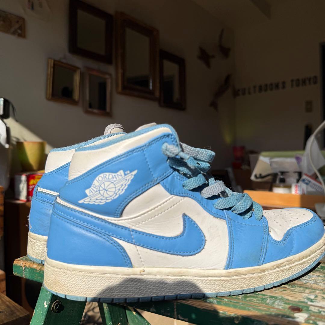 NIKE AIR JORDAN 1 MID 2012 27cm UNCカラー