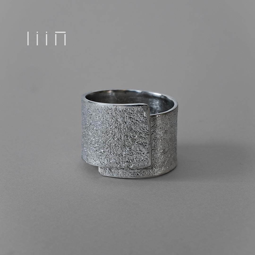 錫リング 15mm｜織影（Orikage）｜フリーサイズ・ユニセックス