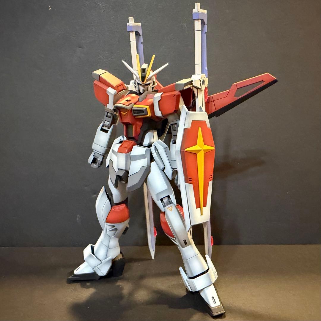 ノ*リ様 ジャンク HG 1/144 ソードインパルスガンダム 塗装済 完成品