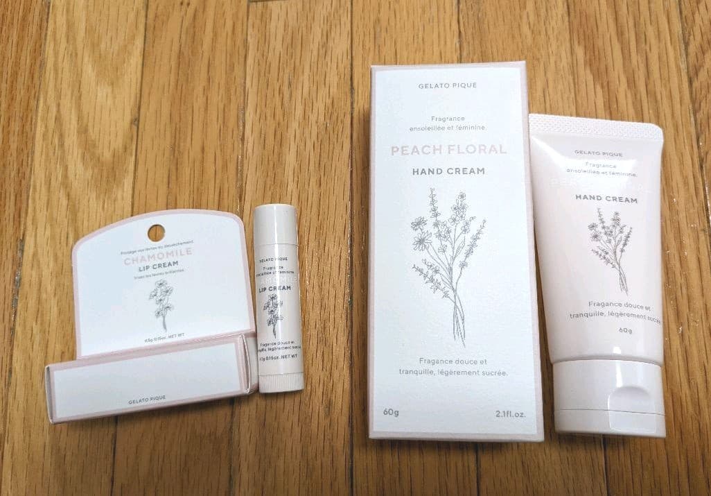 gelato pique ハンドクリーム & リップクリーム