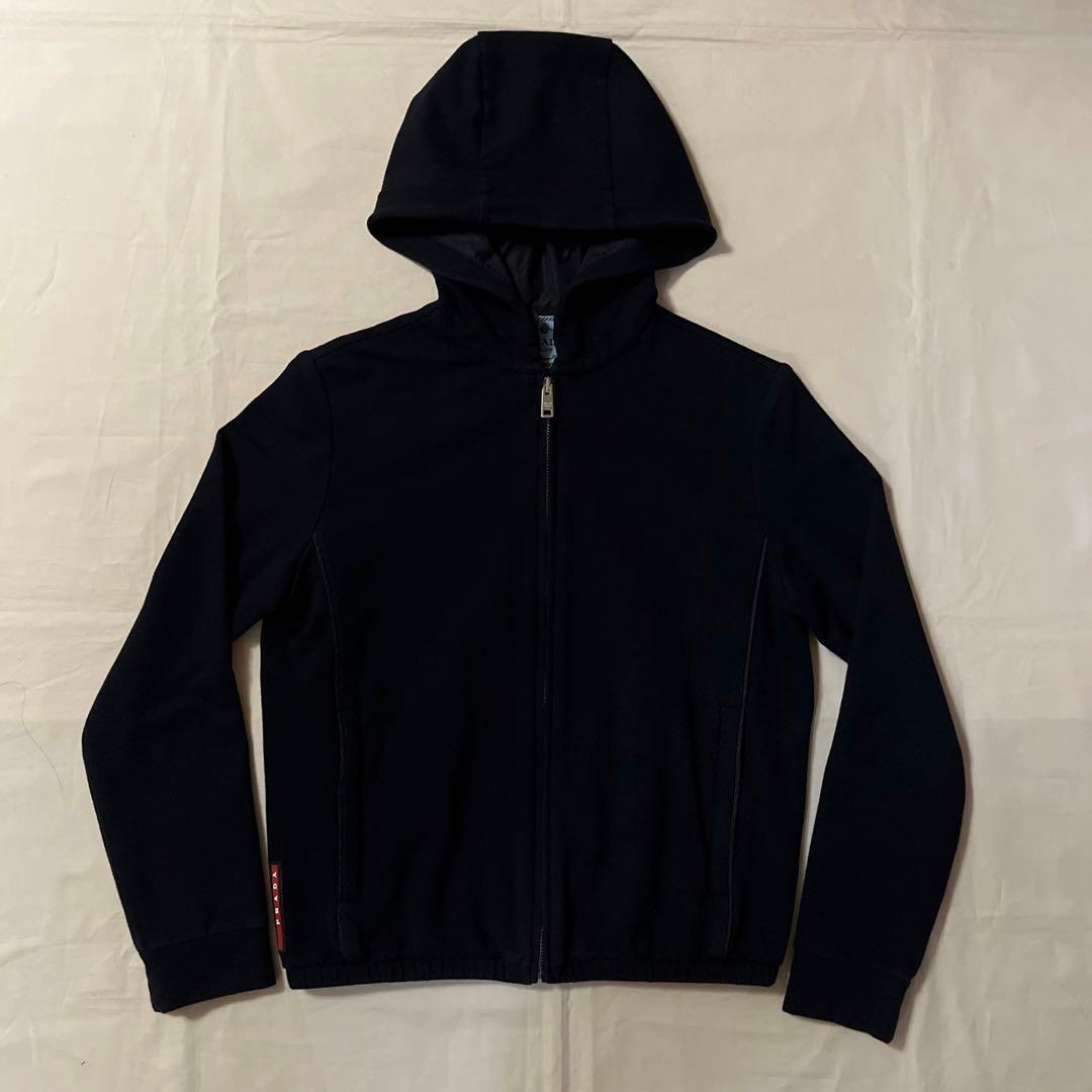 E様専用 PRADA  zip hoodie black XS size