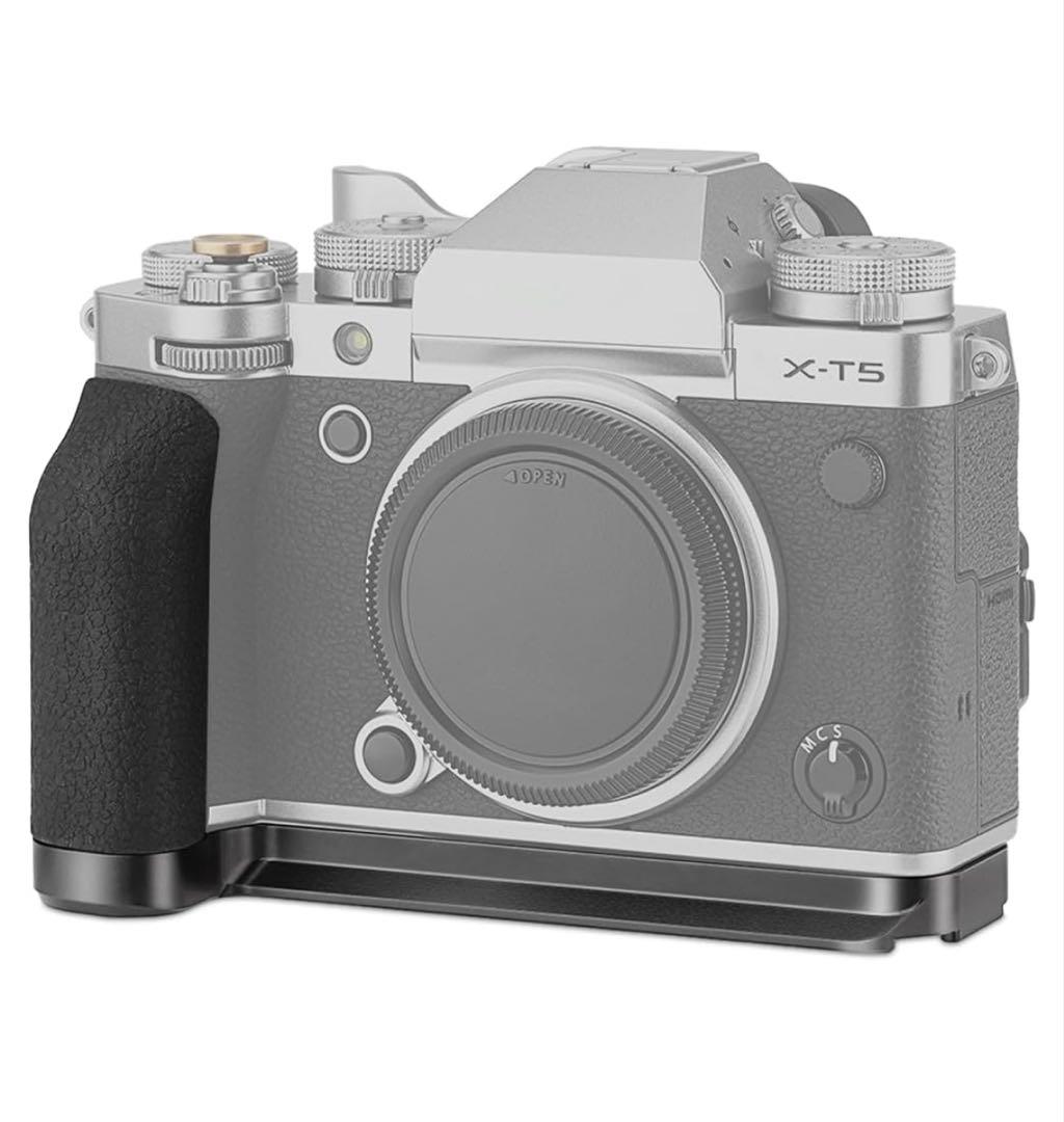 Haoge ハンドルグリップ Fujifilm XT5カメラL字型グリップ用