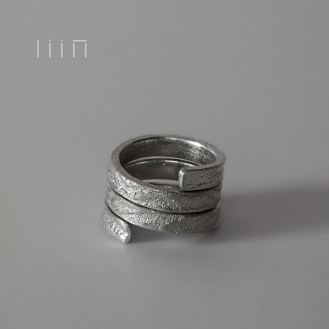 錫リング 5mm｜皺景（Syōkei）｜フリーサイズ・ユニセックス