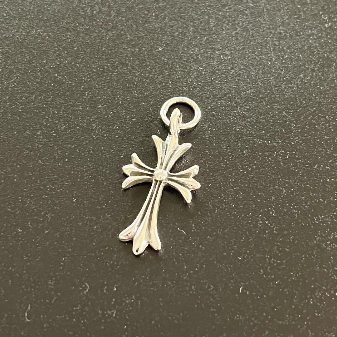 シルバー925 チャーム 十字架 ペンダントトップ 17695 P00C17