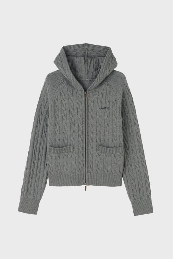 新品THE TOÉ TOÉ Zip-Up Hoodie