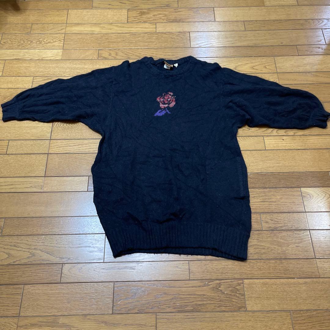 KRIZIA チュニックセーター イタリア製　左右にポケット　ビンテージ