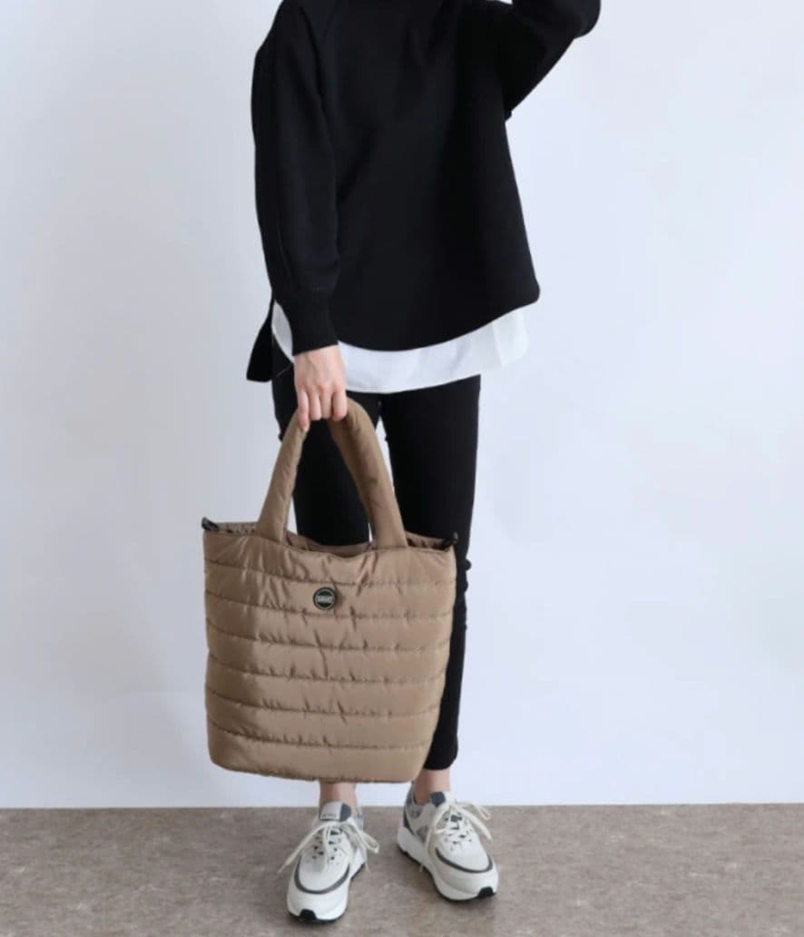 nouer ヌエール　キルト　トートバッグ