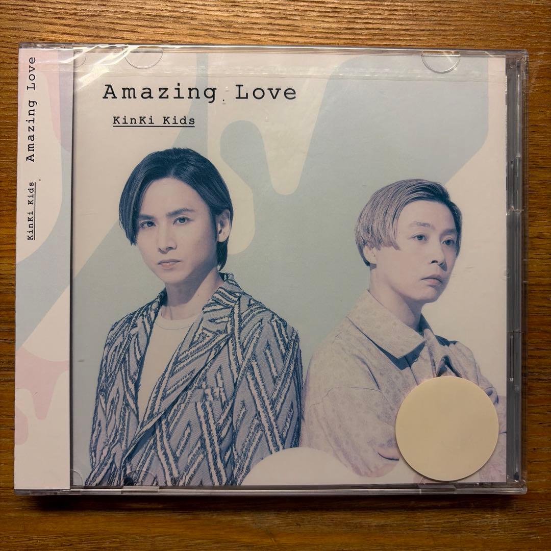 KinKi Kids Amazing Love 初回盤B 新品未使用 日焼け