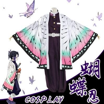 子供用 鬼滅ノ刃 胡蝶 こちょう しのぶ コスプレ衣装 子ども 　サイズS