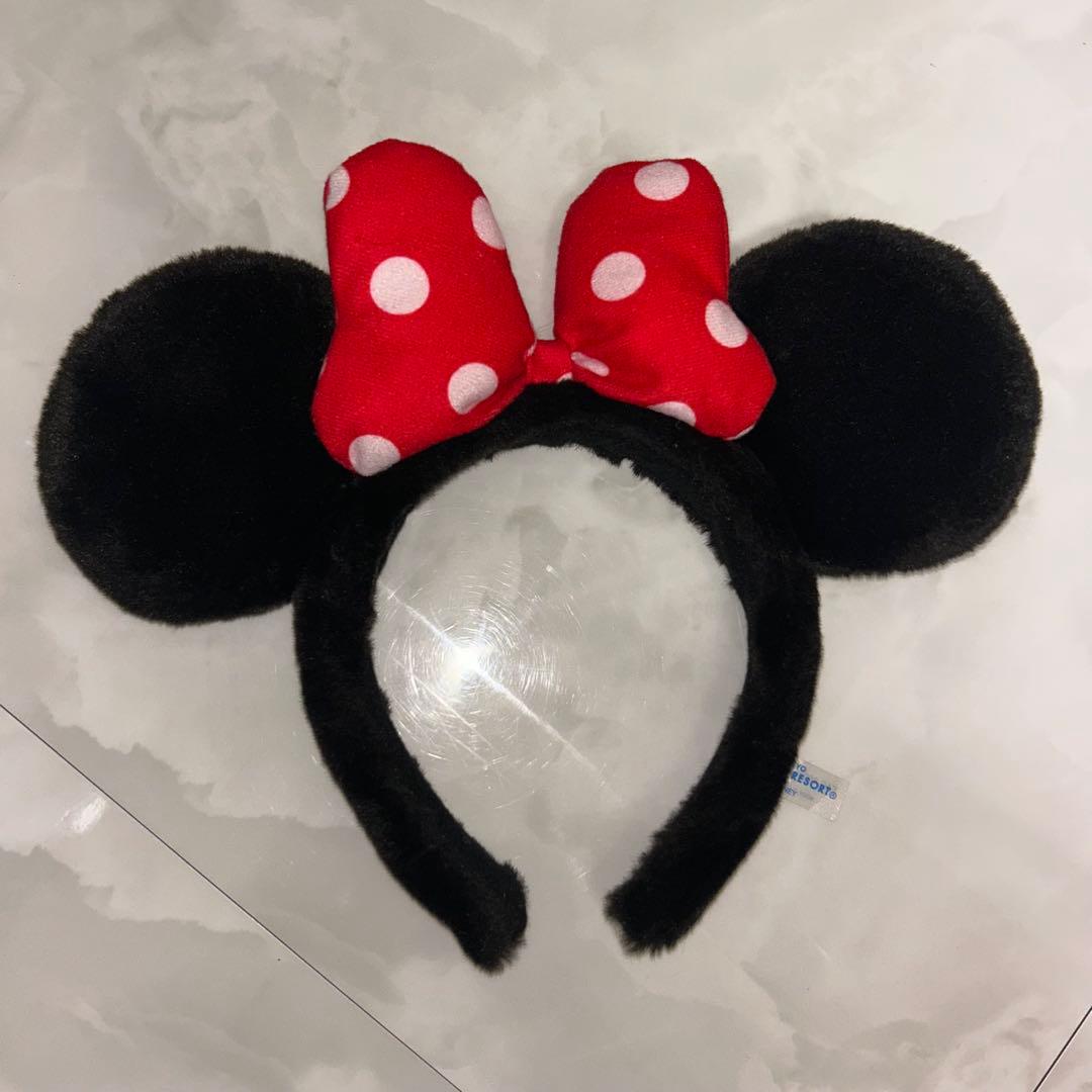 【ディズニー】ミニーマウス カチューシャ 匿名配送