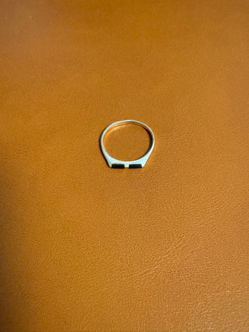 1980s ドイツ製 シルバーリング　ピンキーリング　925