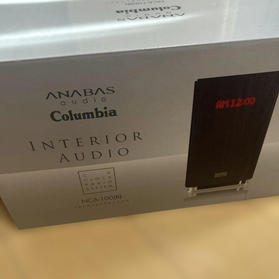 ANABAS Columbia CDクロックラジオシステム NCA-100(B)