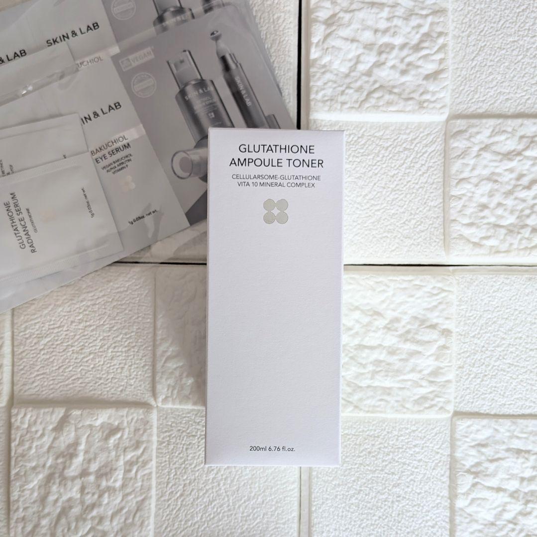 新品未使用❣️SKIN&LAB スキンアンドラブ グルタチオン アンプルトナー