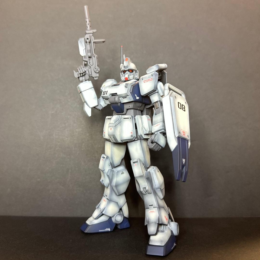 HG 1/144 ガンダムイージーエイト塗装完成品