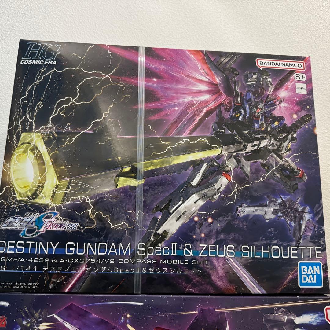 HG 1/144 デスティニーガンダムSpecII&ゼウスシルエット by メルカリ