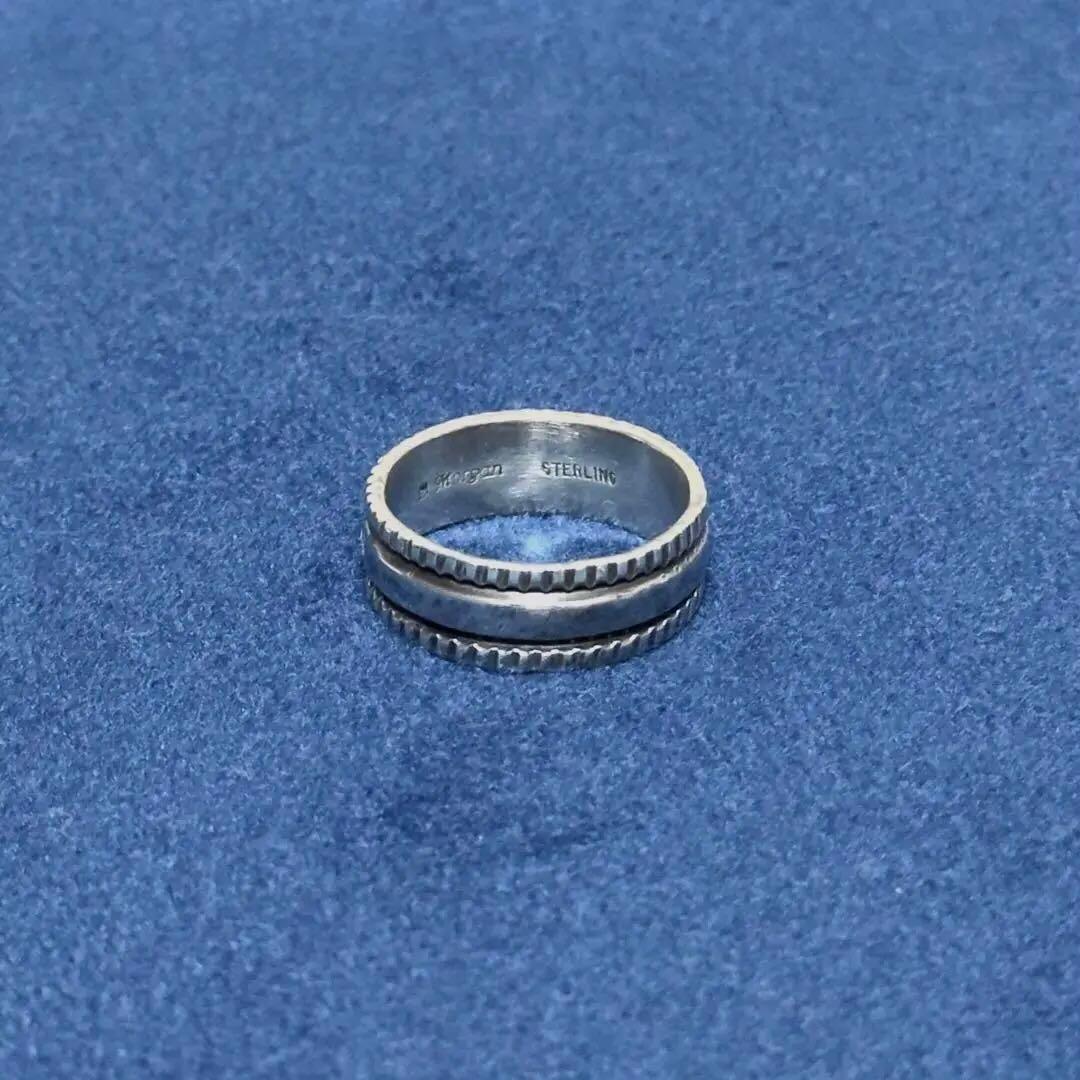 Navajo Bruce Morgan Chisel Ring
